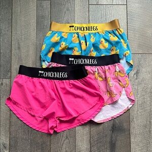 Chicknlegs running shorts